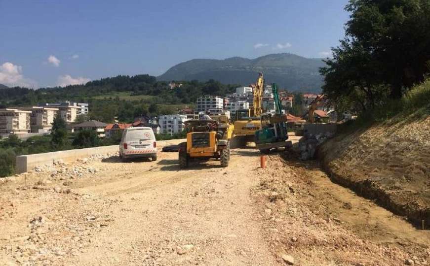 Završni radovi na izgradnji saobraćajnice na Jezeru